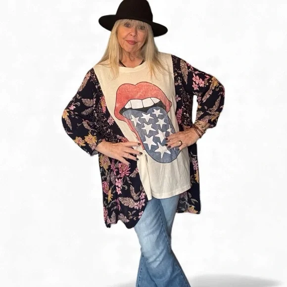 Rolling Stones Upcycle - Picture 8 of 9